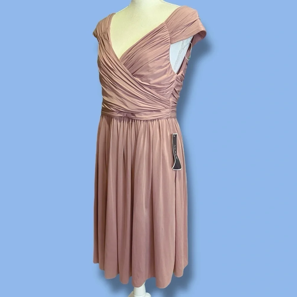 NWT J. Crew ‘Matilda’ Wedding / Bridesmaid Dress in “Wild Mushroom” Size 12